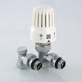 Комплект терморегулюючий кутовий 1/2" Valtec