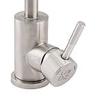 Кран для кухні з рефлекторним виливом Lidz (NKS) 12 32 015F-4, фото 5