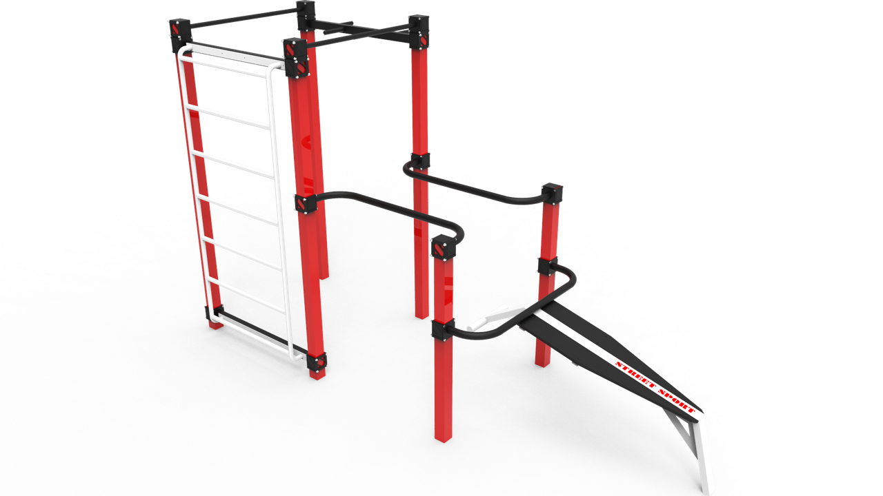 Спортивний комплекс WorkOut SI-1. Майданчик 6х3 м., фото 1