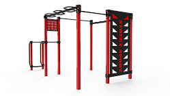 Спортивний комплекс WorkOut S-10. Майданчик 6х4 м.