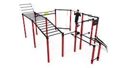 Спортивний комплекс WorkOut S-25. Майданчик 8х8 м.