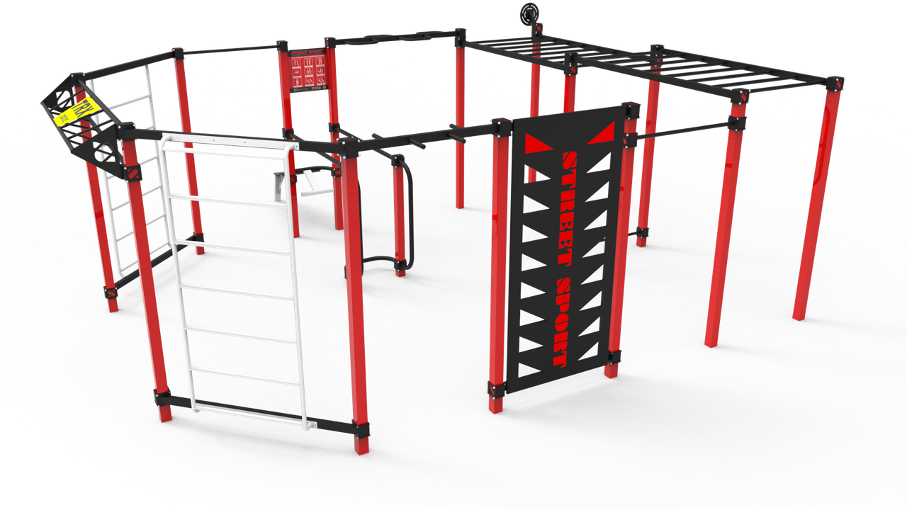 Спортивний комплекс WorkOut S-30. Майданчик 8х8 м., фото 1