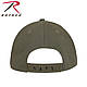 Бейсболка чоловіча ліцензійна c вишивкою "NAVY" Deluxe Low Profile Cap колір олива бавовна Rotcho USA, фото 4