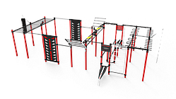 Спортивний комплекс WorkOut S-60. Майданчик 10х14 м.