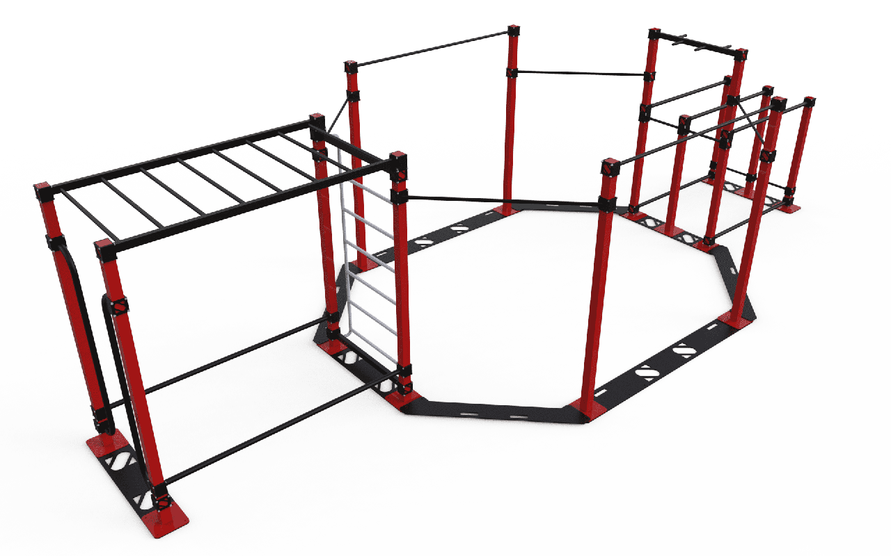 Спортивний комплекс для приміщень Workout SS-2. Майданчик 10х7 м., фото 1