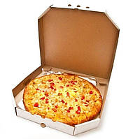 Коробка під піцу 250х250 мм, біл., Ǿ 25 см