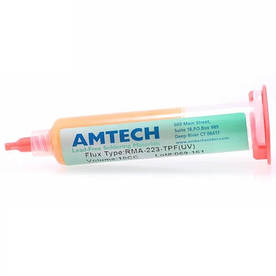 Флюс для пайки мікросхем Amtech RMA-223 (10 куб., Оригінал USA)