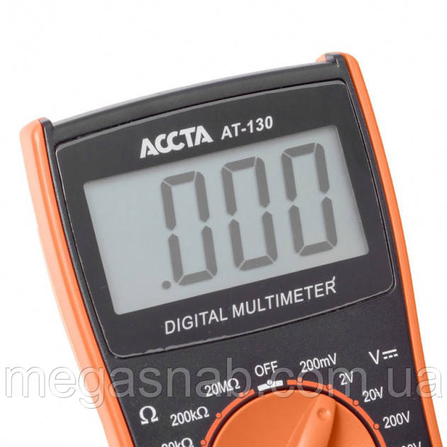 Мультиметр Accta AT-130, цифровой - фото 7 - id-p1367293142