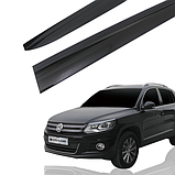 Дефлектори вікон (вітровики) Volkswagen Tiguan 2007-2016 (Autoclover A188), фото 3