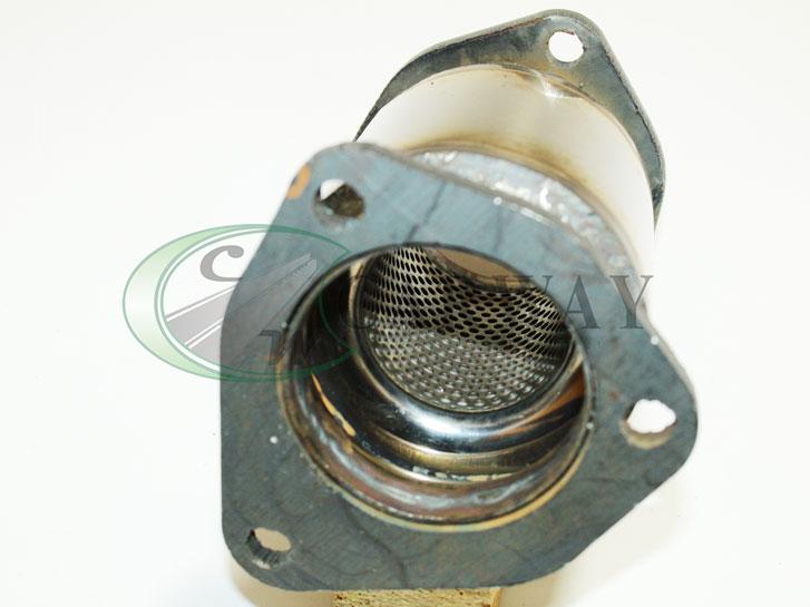 Вставка замість каталізатора Lanos (пламегасник із фланцями) неіржавка сталь EuroEx