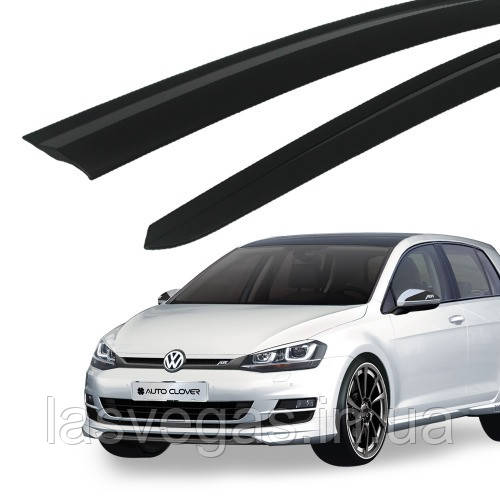 Вітровики, дефлектори вікон Volkswagen Golf 7 HB 2012+ (Autoclover A192)