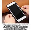Силіконовий чохол накладка протиударний зі вставкою з натуральної шкіри для IPhone 12 Pro "GENUINE", фото 3