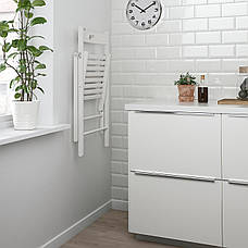 ТЕР'Є Стілець складаний, білий, 80222441, IKEA, ІКЕА, TERJE, фото 3