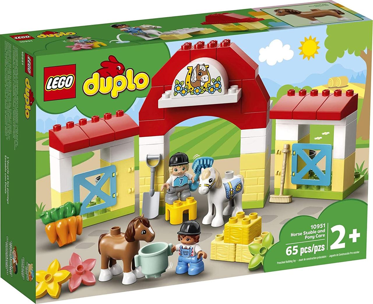 Купить Lego Duplo Лего Конюшня для лошади и пони Лего Дупло 10951 в ...