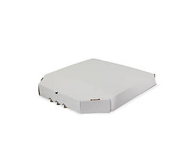 Коробка для піци біла 350*350*42, 100 шт/уп, 30 уп/палет.