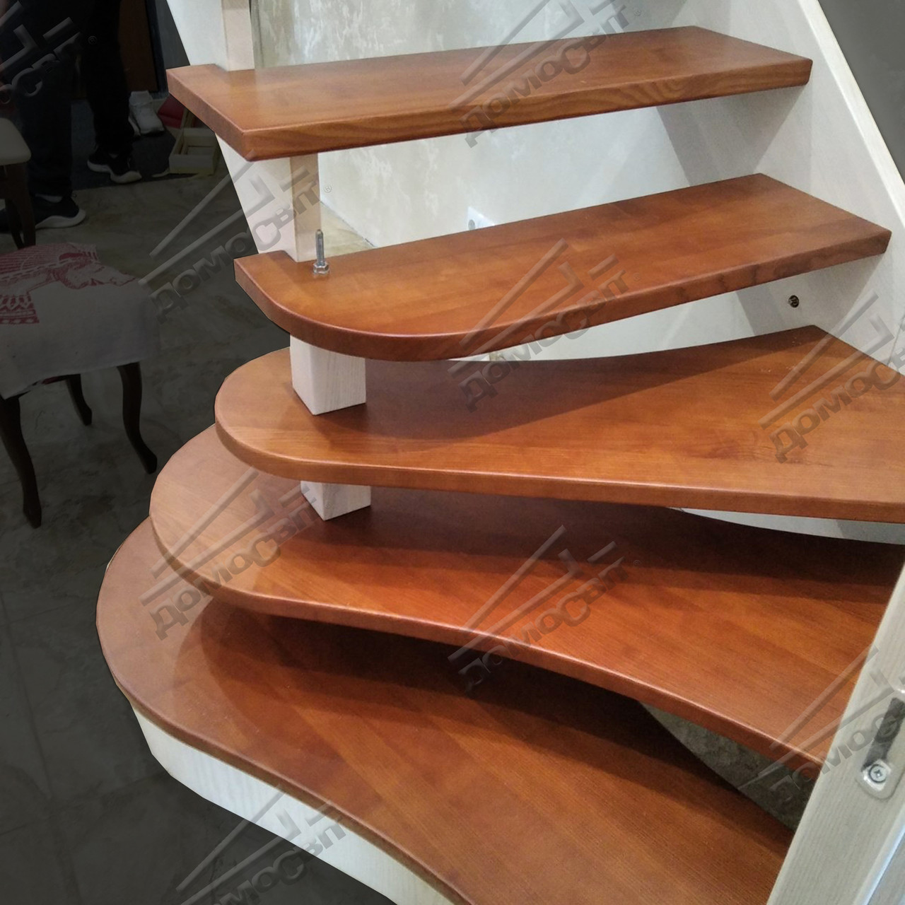 Нестандартні щаблі з дерева, фото 1