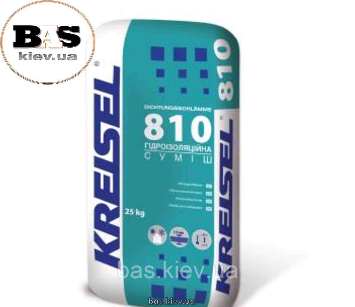 Гідроізоляційна суміш Kreisel 810, 25кг