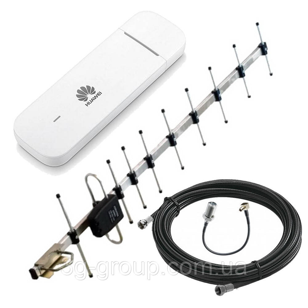 Комплект 3G/4G модем Huawei K5161 + антена ARN900 + кабель 10м + перехідник