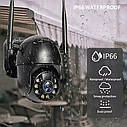 GSM вулична поворотна IP камера SHIWOJIA (INQMEGA) 393-2M-Black-4G. YCC365 Plus, фото 3