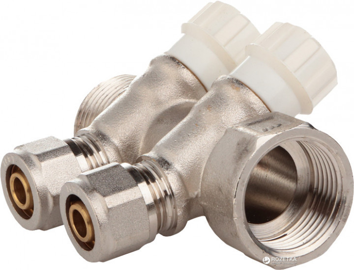 Колектор вентильний із фітингом FADO 3/4 X16-2 виходи, фото 1