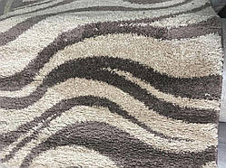 Килимова доріжка Shaggy «Кофейная волна» 2,5 м