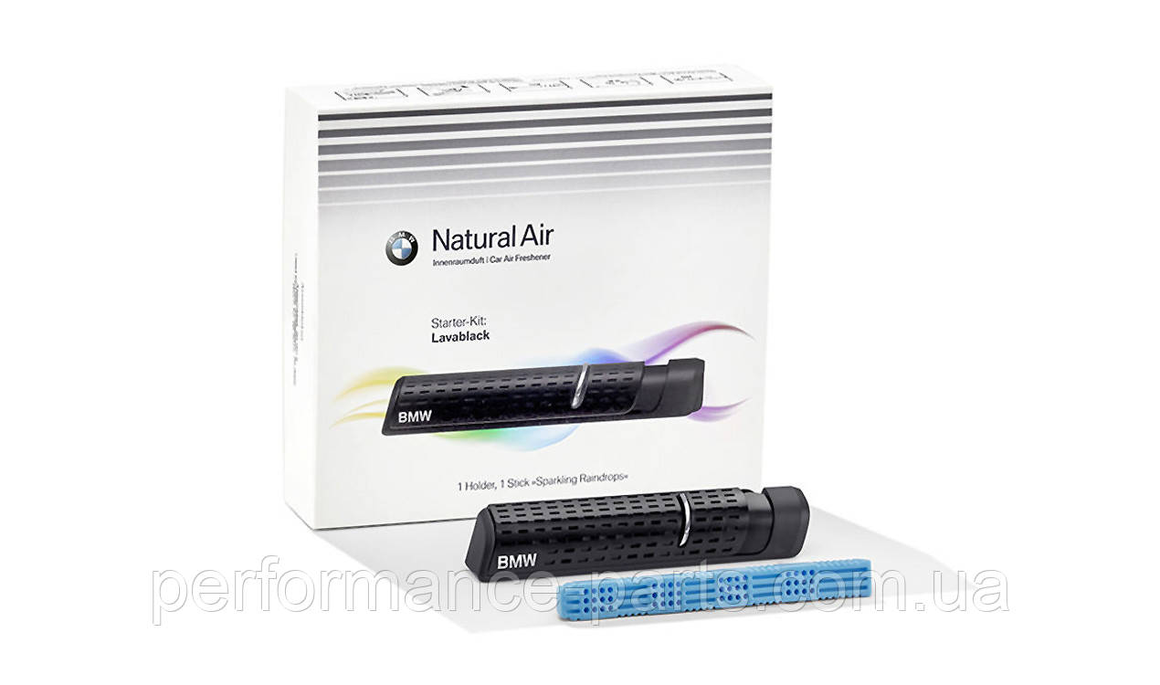 Базовий комплект освіжувача повітря в салоні BMW Lavablack Starter Kit Natural Air Car Freshener 83125A07EC3