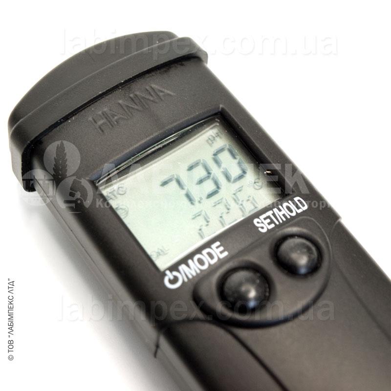 PH/EC/TDS/Т-метр Hanna Combo HI98129 4-в-1, 0-14 pH (0.05), 0-3999 μS/cm, 0–2 г/л, -5-60-°C, низький діапазон для води,, фото 1