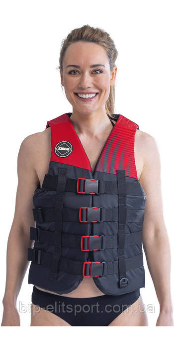 Жилет страхувальний 4 Buckle Vest Red (унисекс)