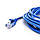Вита пара Ethernet-Ethernet RJ-45 CAT 5е 30 м FTP Синій, фото 3