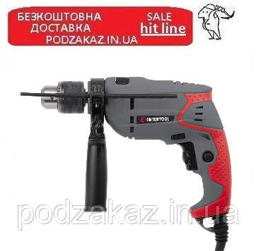 Дриль ударний 550 Вт, INTERTOOL DT-0107