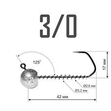 Джиг-Головка Barbarian 3/0