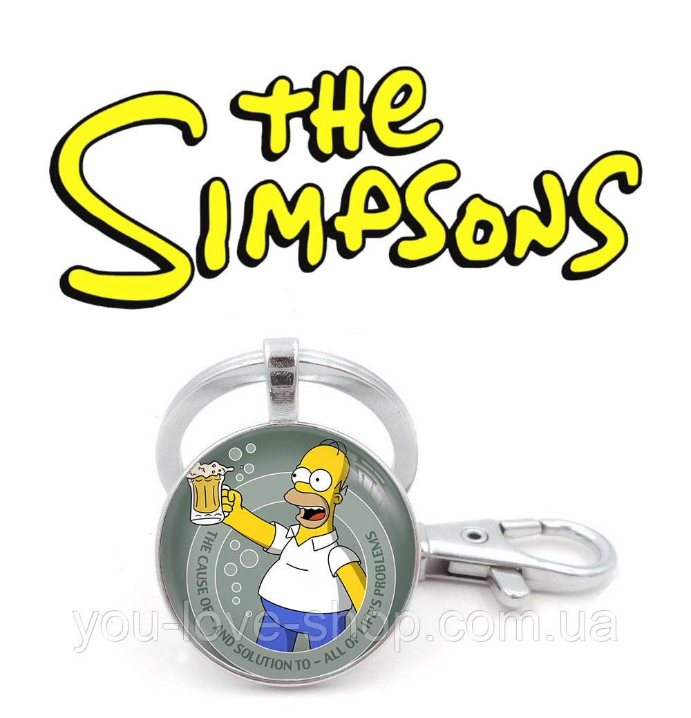 Брелок Сімпсони "The Cause of - and Solution to - all of Life`s Problems" / The Simpsons