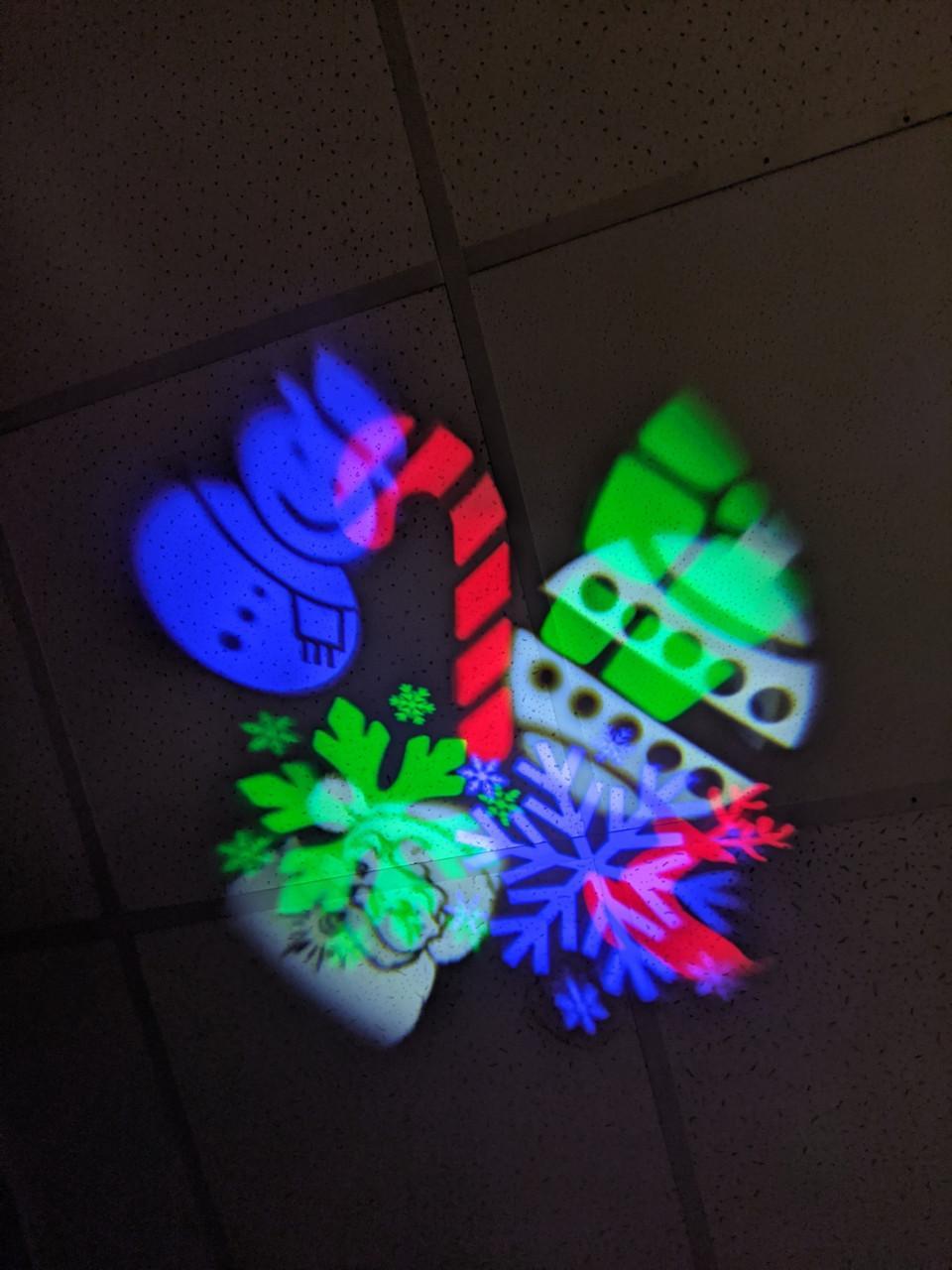 Проектор кімнатний LED Projection Light "Новий Рік"