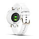 Смарт-годинник Garmin Lily Sport Cream Gold з білим корпусом та силіконовим ремінцем, фото 6