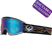 Якісні окуляри лижні і сноубордні Dragon DX2 Skyline з лінзою Lumalens Blue Ion