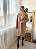 Зимове тепле кашемірове пальто жіноче, фото 4
