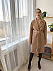 Зимове тепле кашемірове пальто жіноче, фото 2