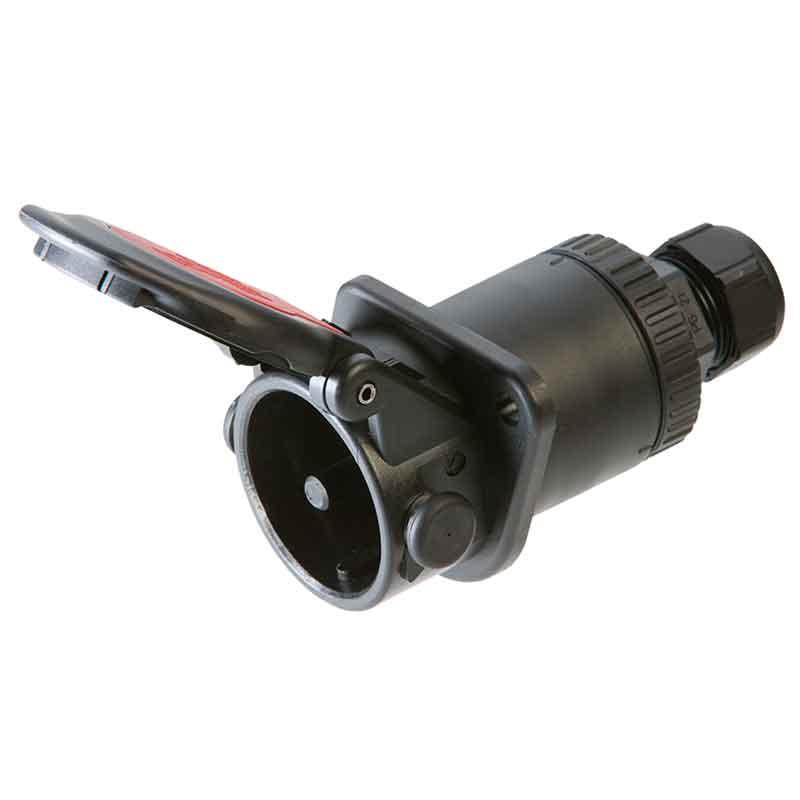 Розетка до напівпричепа 7 PIN EBS ERICH JAEGER (ISO 7638-1