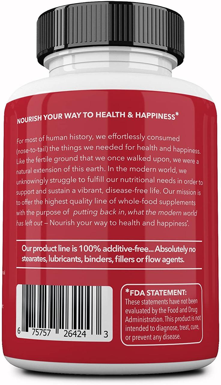 Купить Ancestral Supplements Beef Heart / Говяжье сердце 180 капсул