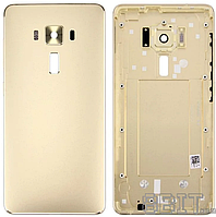 Задняя крышка Asus ZenFone 3 Deluxe ZS550KL золотистая Shimmer Gold оригинал