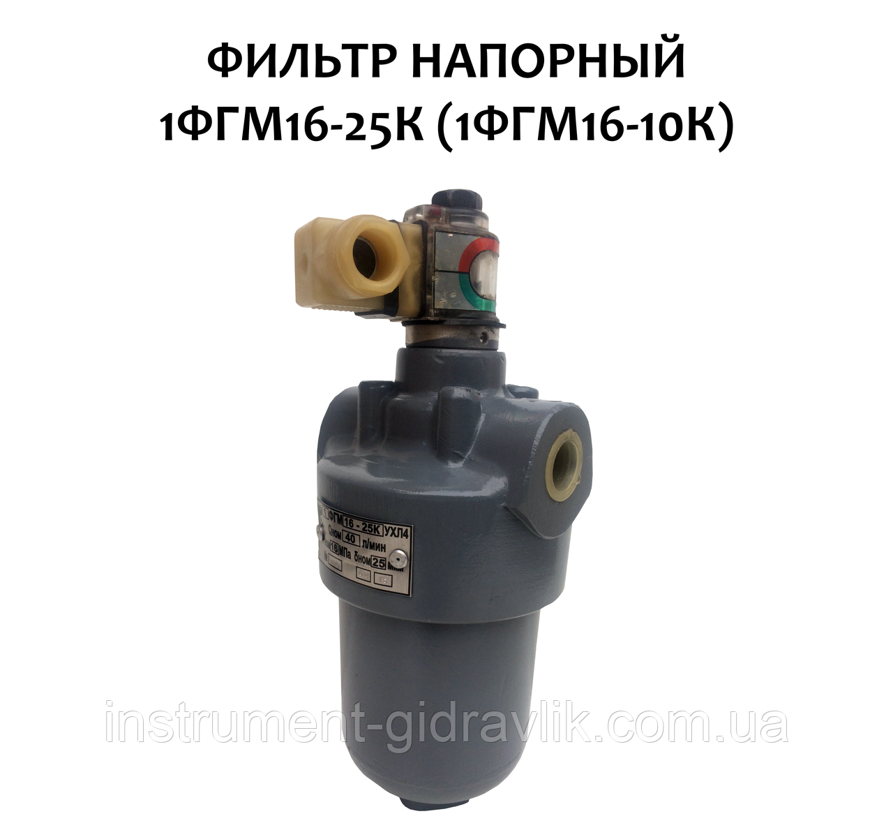 Фільтр напірний 1ФГМ16-25К (1ФГМ16-10К), фото 1