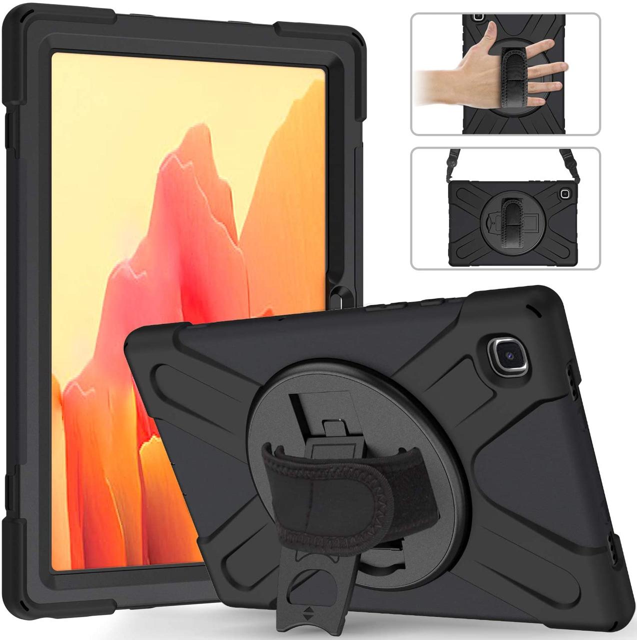 Протиударний чохол Galeo Heavy Duty для Samsung Galaxy Tab A7 10.4 SM-T500, SM-T505 Black, фото 1