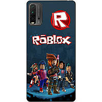 Силіконовий бампер чохол для Xiaomi Redmi 9T з малюнком Roblox