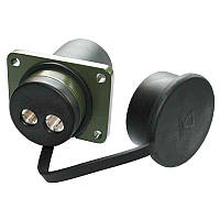 Розетка-штекер на причіп 2 контактна ERICH JAEGER (VDA 72594) 207A 24V NATO 2 PIN