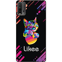 Силіконовий бампер чохол для Xiaomi Redmi 9T з малюнком Likee