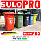 Пластиковий контейнер SULO для ТВП 240 літрів Евроконтейнер Німеччина, фото 6