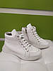 STTOPA деми зима. Розміри 33-44.Кроссівки високі шкіряні. 212-3344 Білі, фото 7