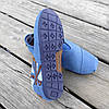 Джинсові злитони мокасини жіночі сині сині тканові льотні легені, фото 6