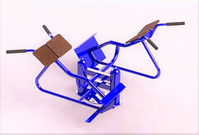 Вуличний тренажер Гіпертекстензія подвійна