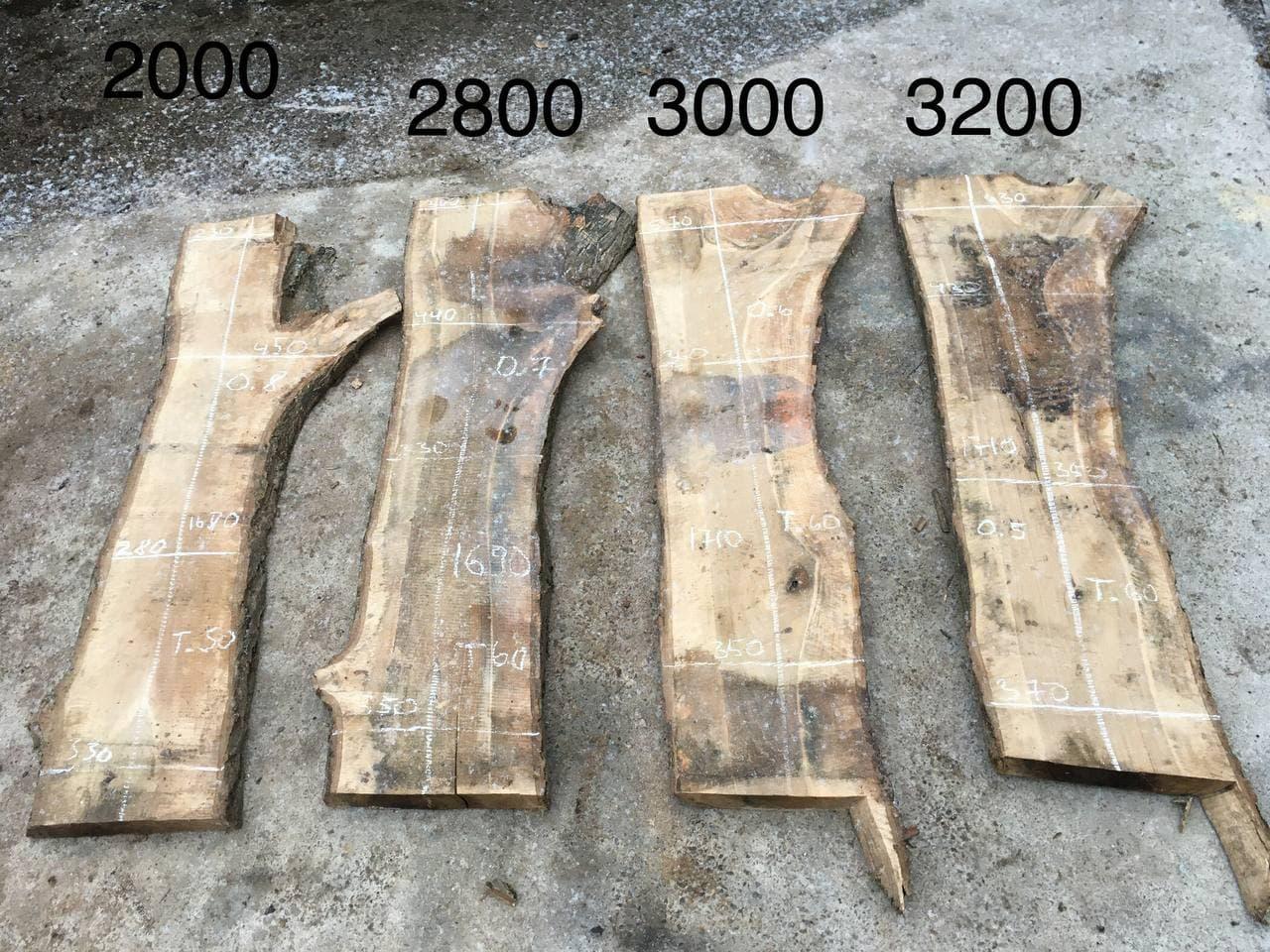 Слеб горіха для інтерьєру